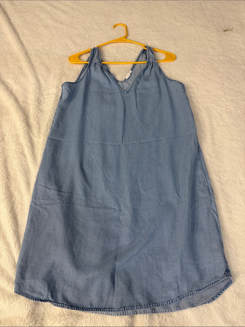 GAP Light Blue Chambray Tank Dress